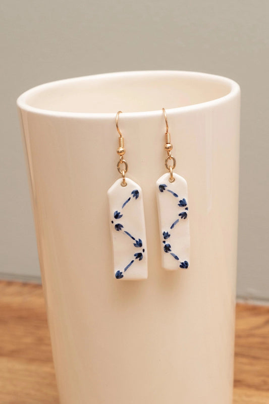 Boucles d'oreilles - Faïence de Desvres