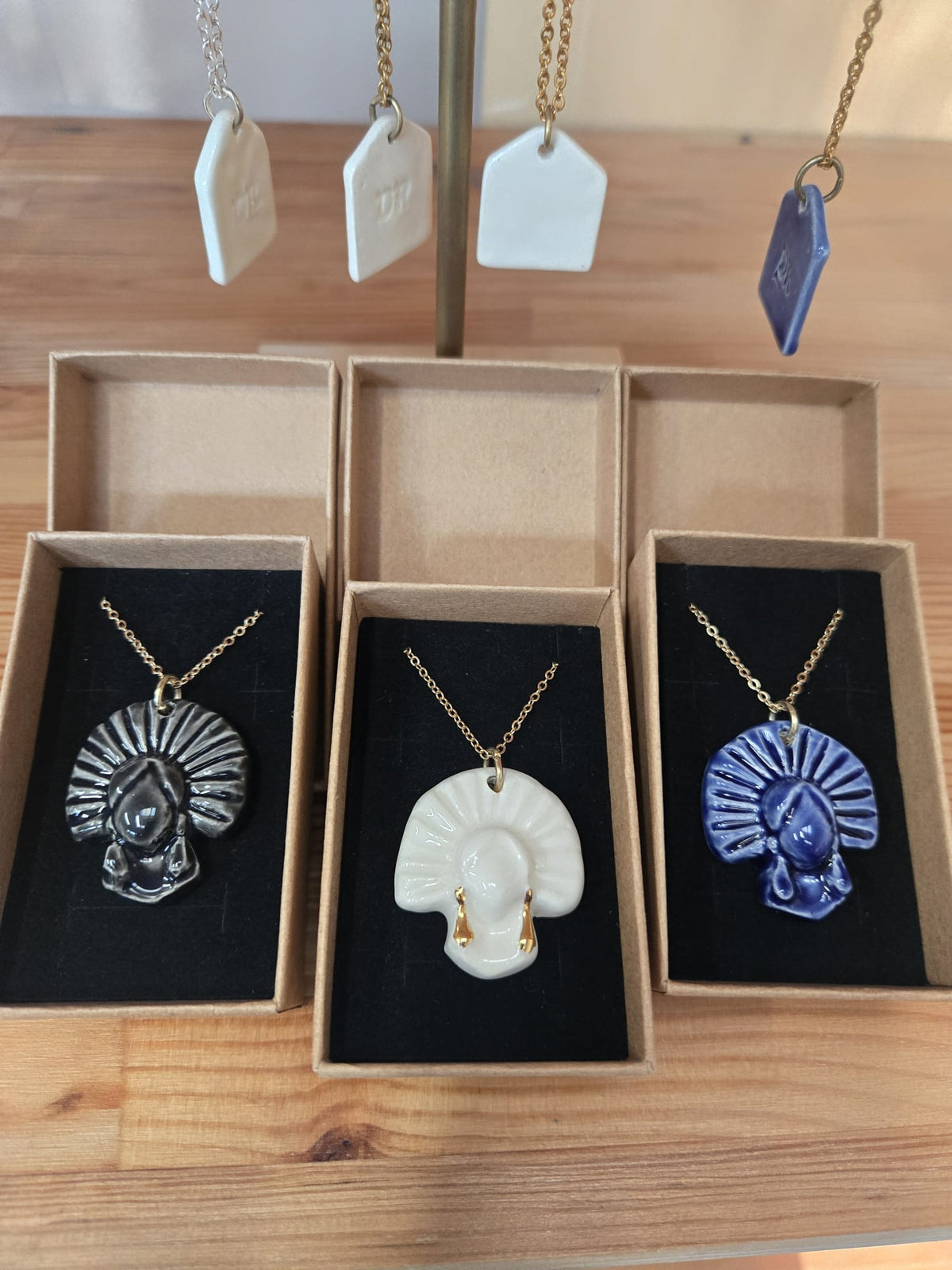 Pendentif Matelote - Faïence de Desvres